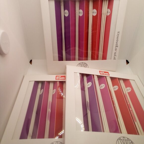 Prym Ergonomics Knitting Needles 3 Boxes 4 Sets Each Sizes 1 2 4 6 - Picture 2 of 9